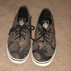 Camo vans